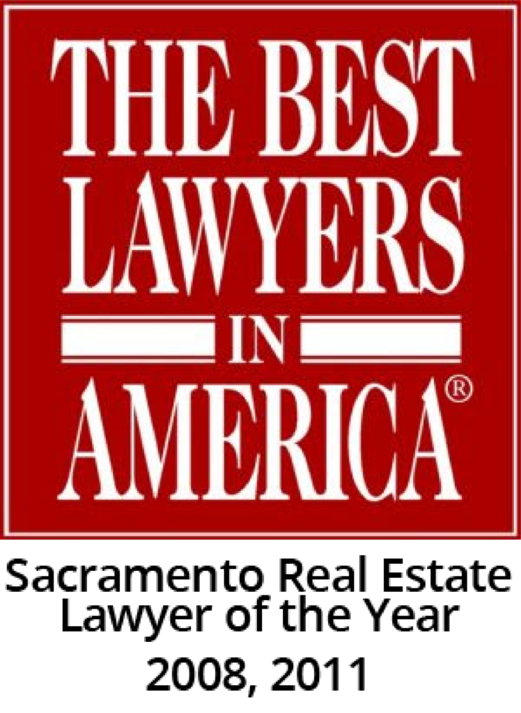 White text on a red background reads, "The Best Lawyers in America" in bold capital letters. The design is formal and authoritative.